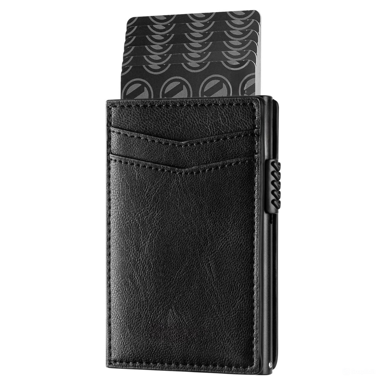 VC301 Tarjetero con billetera delgada para hombre billetera con dos VIBRAFT